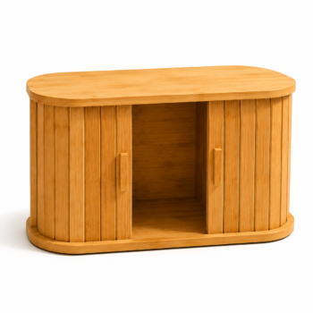 Meuble rangement bambou
