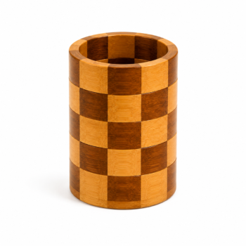 Porte ustensiles motif damier
