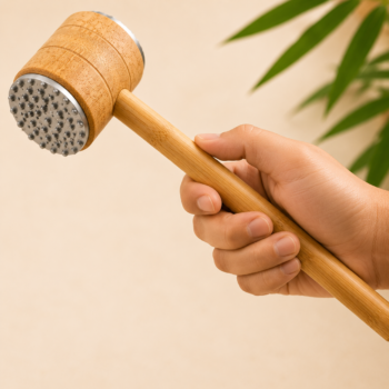 Maillet attendrisseur viande bambou